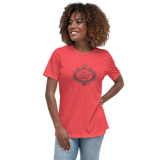 All Things Godly Women's  T-Shirt