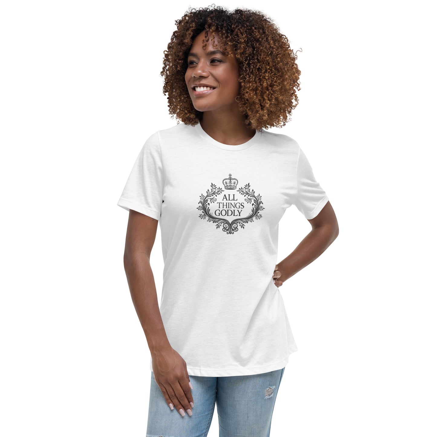 All Things Godly Women's  T-Shirt